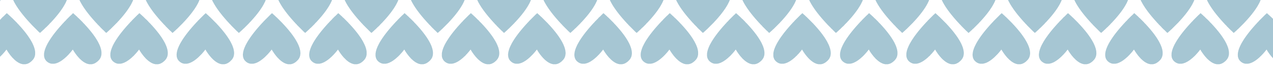 Blue hearts repeating