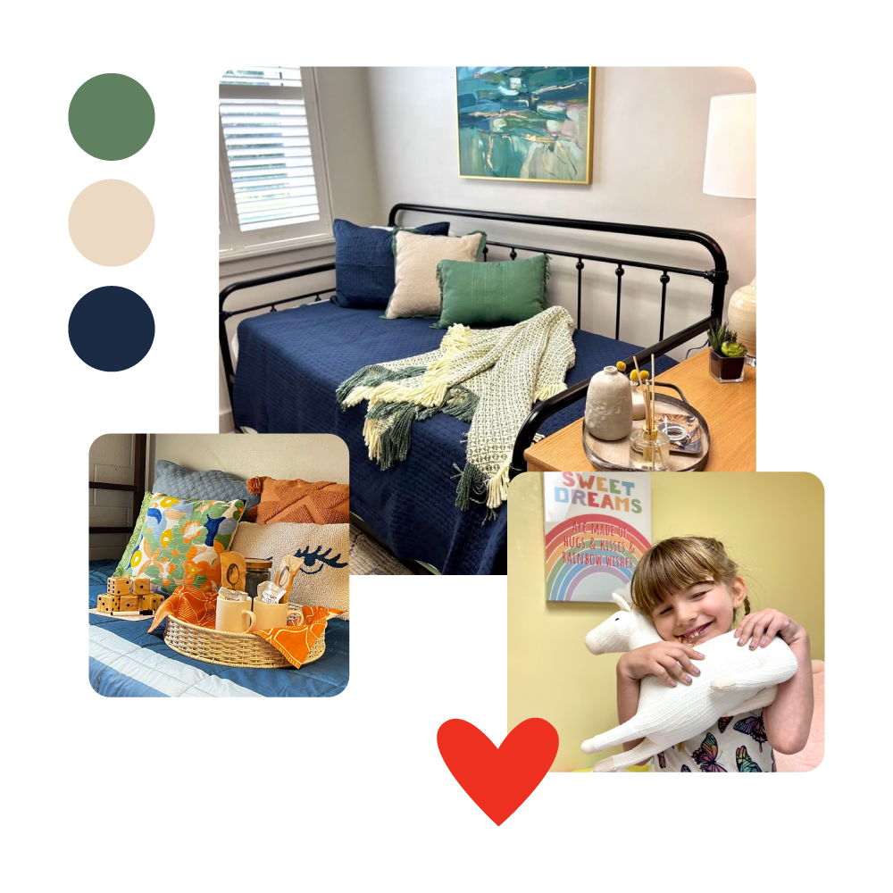 Room renovation moodboard