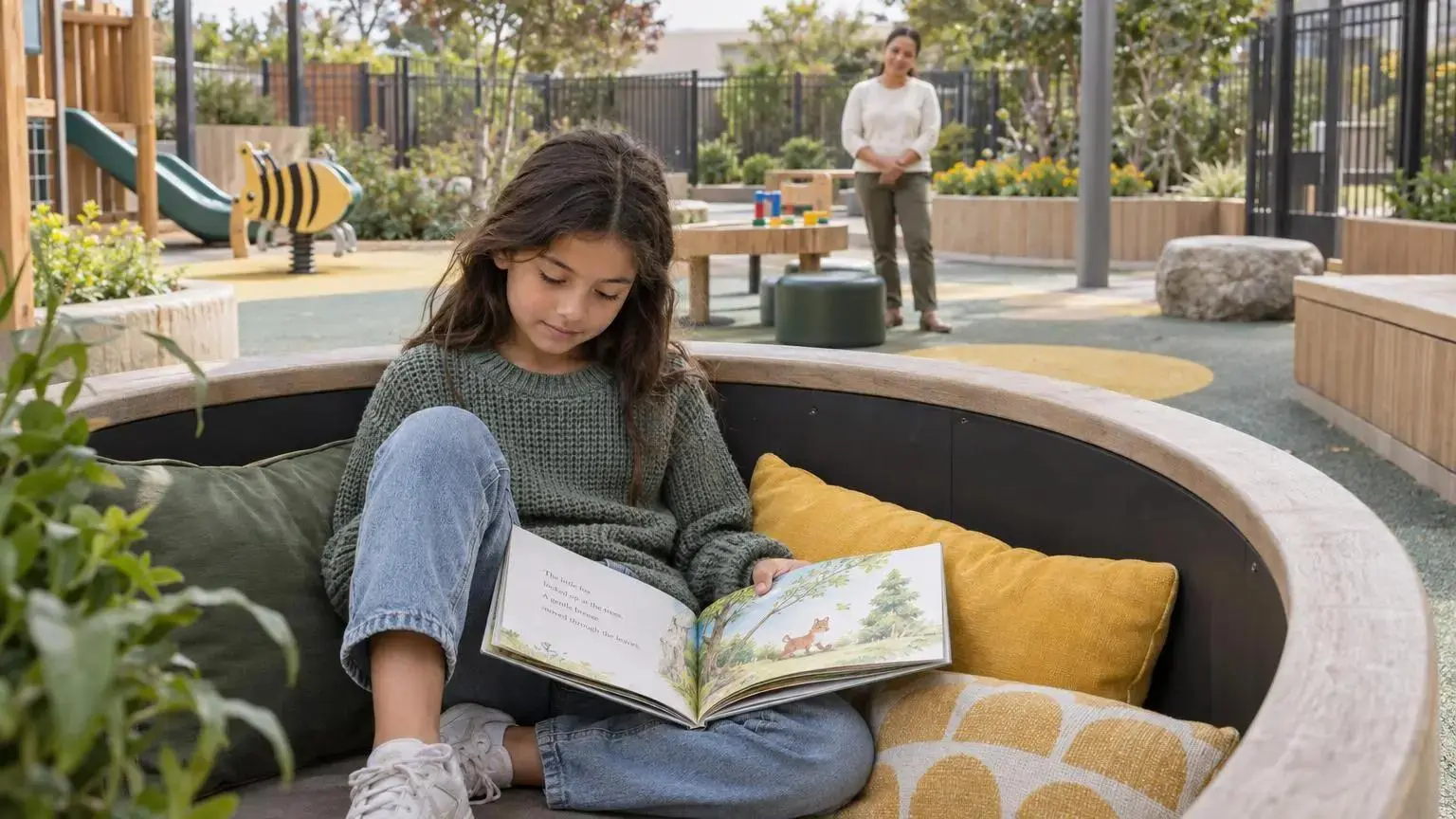 Child friendly shelter spaces balancing supervision, privacy, and safety