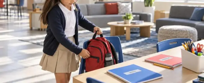 Safe study space in shelters with practical homework area ideas for kids